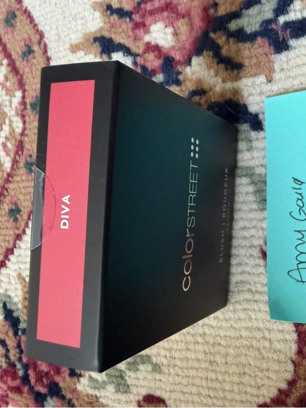 Color Street Diva Blush - Vibrant Coral Pink